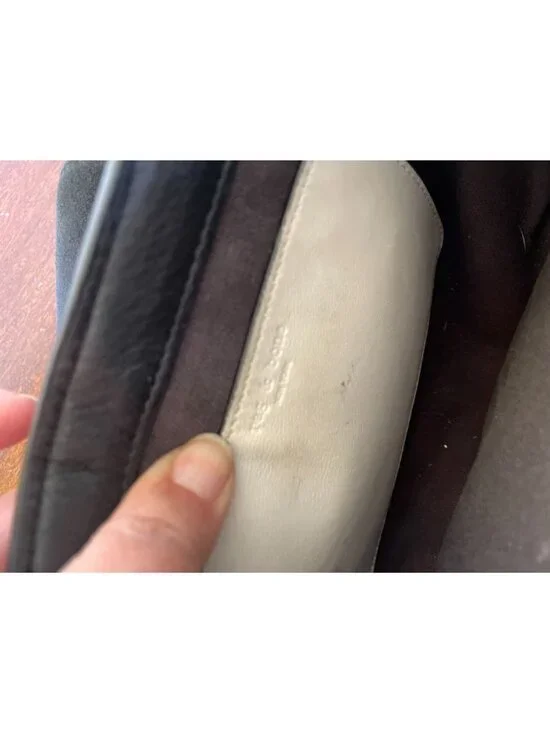 Rag & Bone Mini Flight Black Leather Crossbody Saddle Bag Boho Travel - Picture 10 of 14